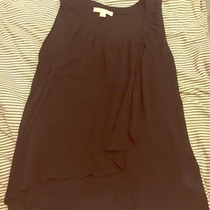 Michael Kors Black Tank Blouse